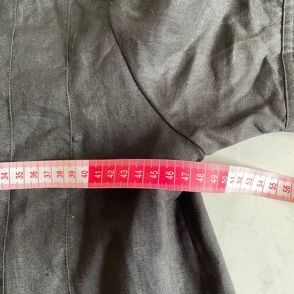 GORDON SMITH new linen dress, size 12 in black - Picture 10 of 11